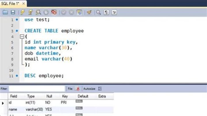 How to Create a Table in SQL