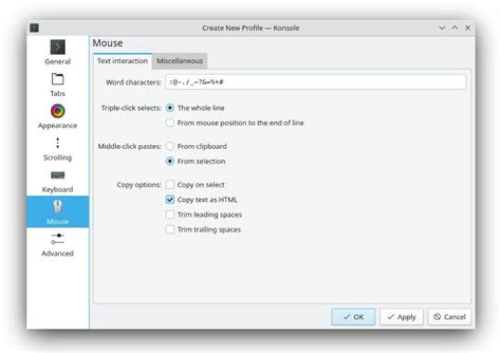 How to Customize Konsole, the Default KDE Terminal Emulator