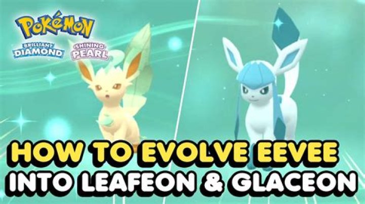 How to Evolve Eevee into Glaceon in Brilliant Diamond and Shining Pearl
