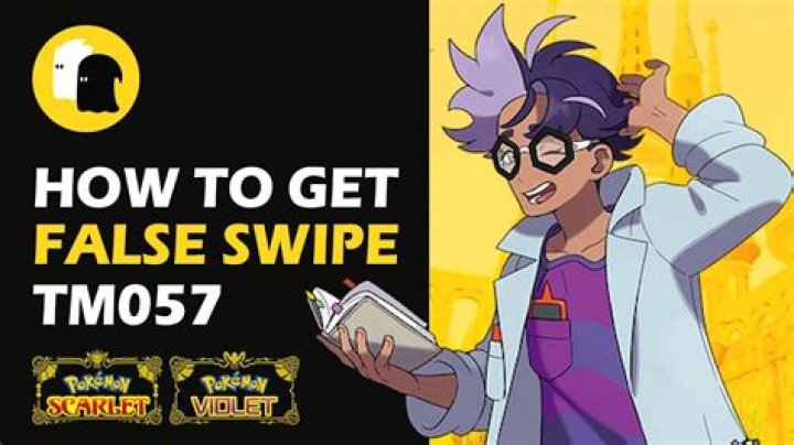 How to Find the False Swipe TM