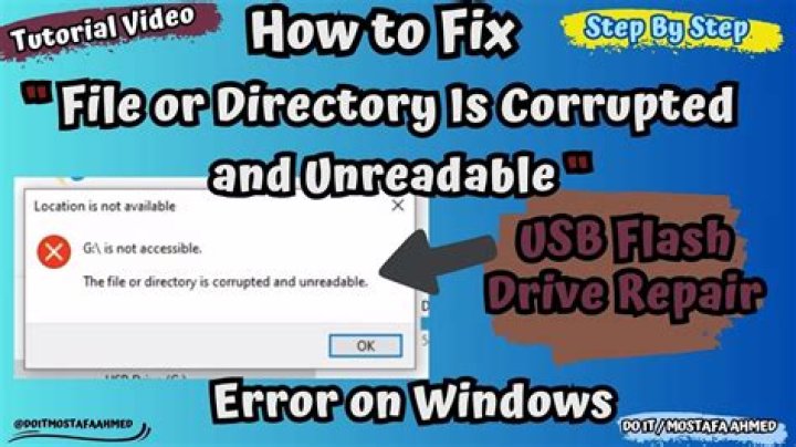 How to Fix the “File or Directory Is Corrupted and Unreadable” Error on Windows 10