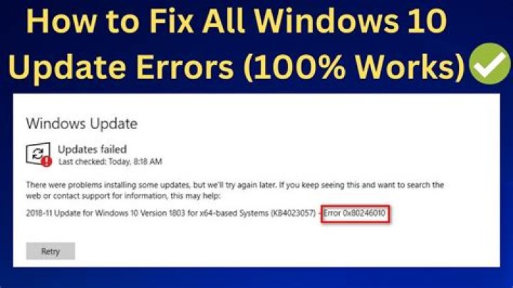 How to Fix the Issue