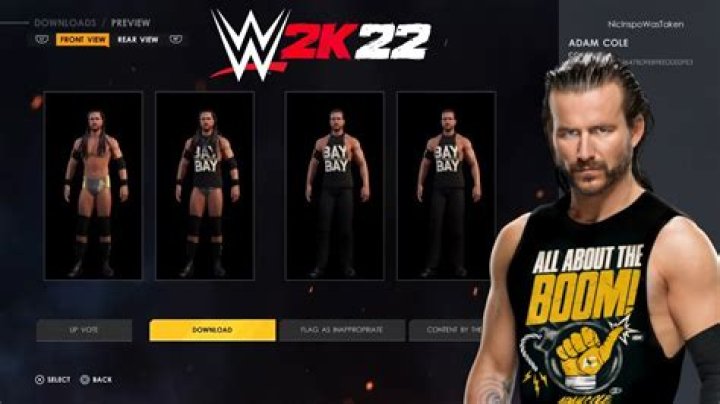 How to Get Adam Cole in WWE 2K22