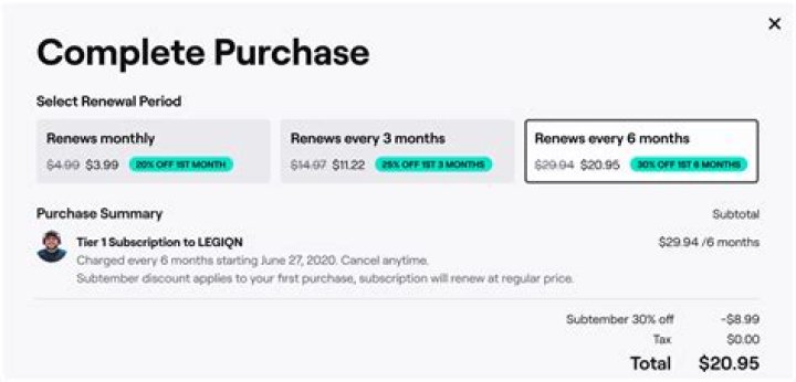 How to get huge discounts on Twitch subs with SUBtember event