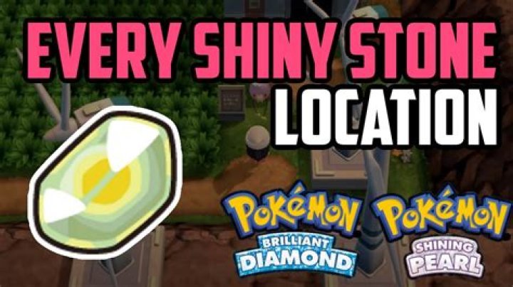 How to Get Shiny Stone in Pokemon Brilliant Diamond & Shining Pearl