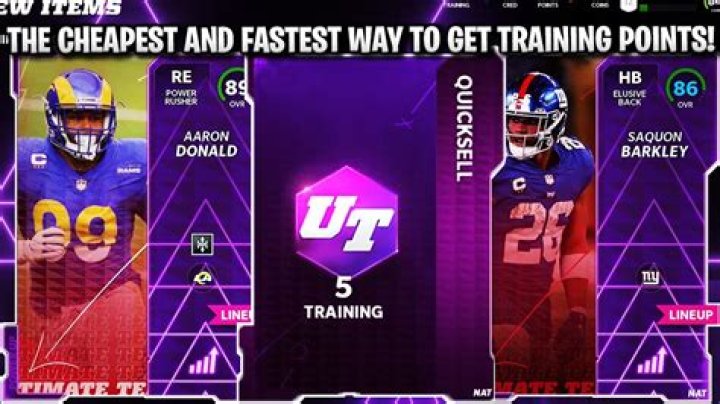 How to Get Training Points in Madden NFL 22
