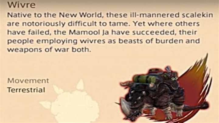 How to Get Wivre Mount in FFXIV