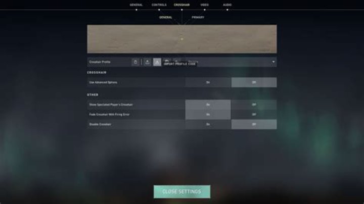 How to get XSET Cryocells' crosshair code in Valorant