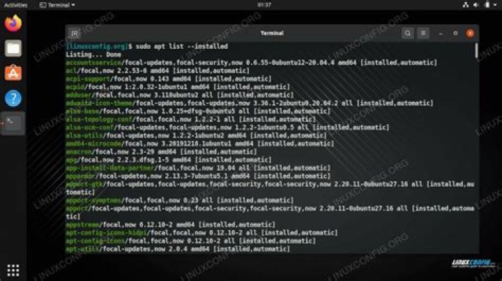 How to List Installed Packages in Ubuntu With APT