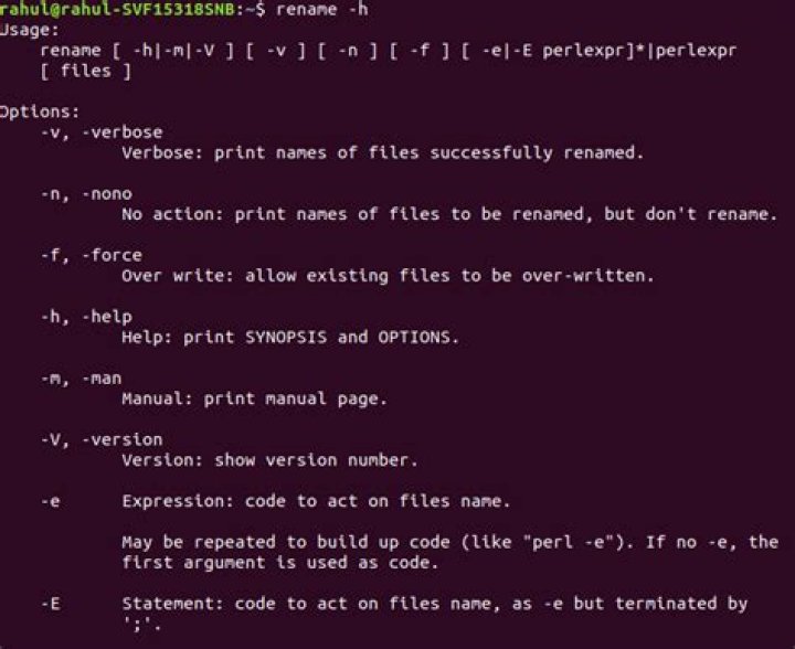 How to Rename a File in Linux