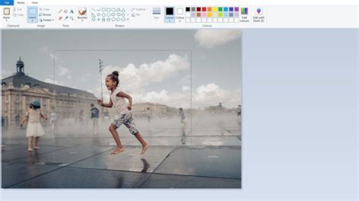 How to Resize and Crop an Image Using Microsoft Paint