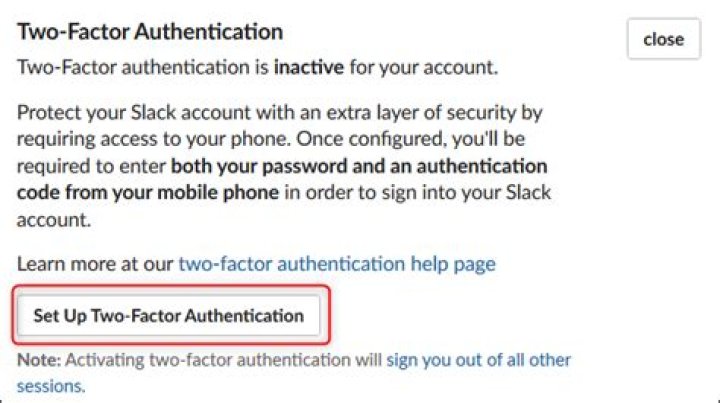 How to Set Up Two-Factor Authentication in Slack
