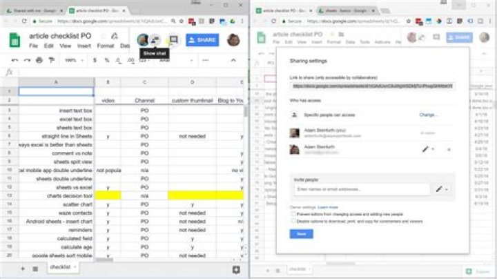 How to Share and Protect Your Google Sheets