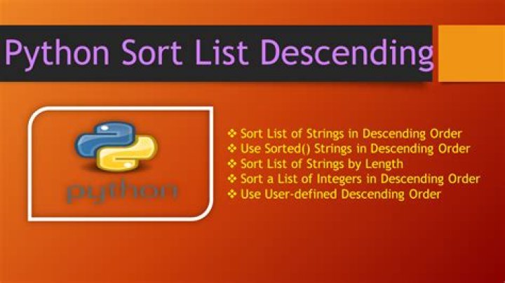 How to Sort Almost Any Type of List in Python