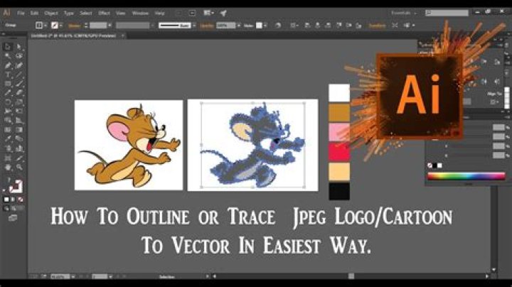 How to Trace an Image in Adobe Illustrator