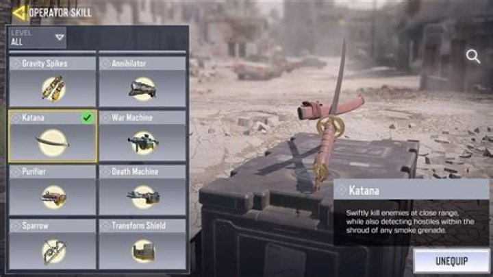 How to unlock new Katana operator skill in CoD Mobile