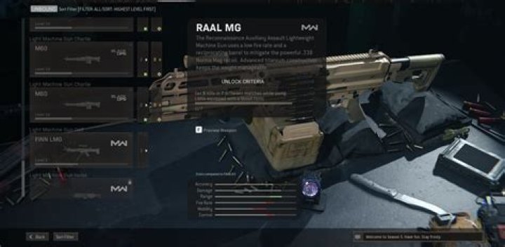How to Unlock the RAAL LMG in Warzone