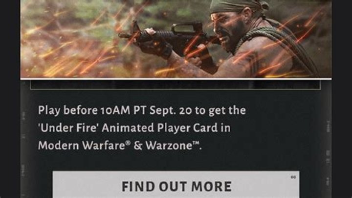 How to unlock the Under Fire calling card in Modern Warfare & Warzone