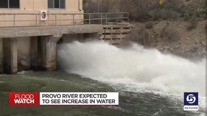 Increased flows expected for Provo River next week