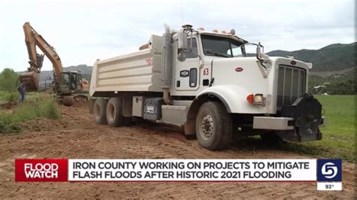 Iron County takes steps to prevent damage from flash floods