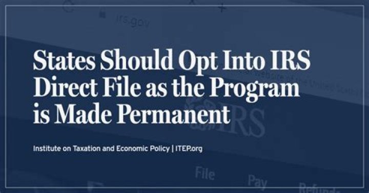 IRS Direct File program could be coming to a state near you