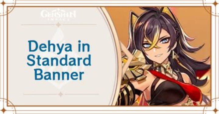Is Dehya a Standard Banner character in Genshin Impact? New official announcement