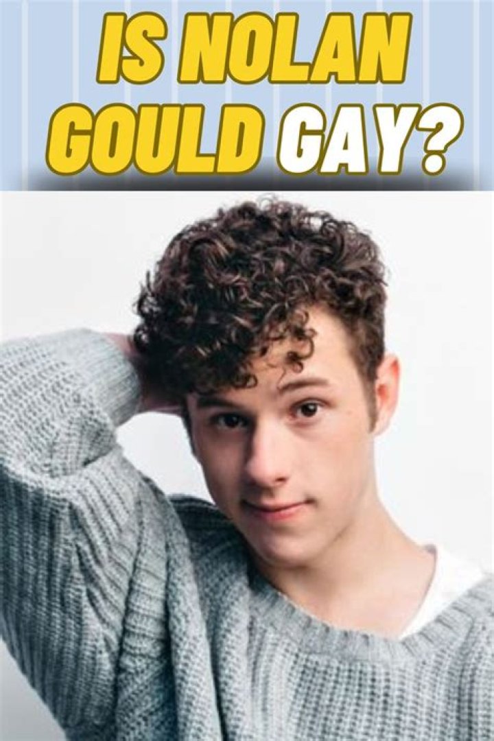 Is Nolan Gould single or gay?