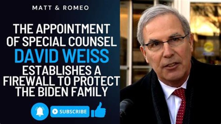 Is Special Counsel David Weiss Jewish? Trend After Indictment