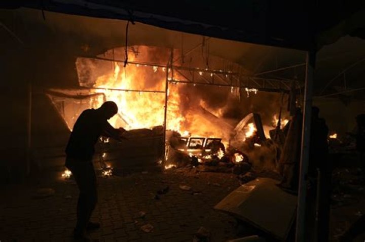 Israeli military probe cites secondary explosion in deadly Gaza tent camp fire