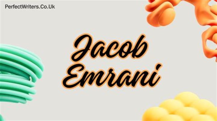 Jacob Emrani Net Worth 2024