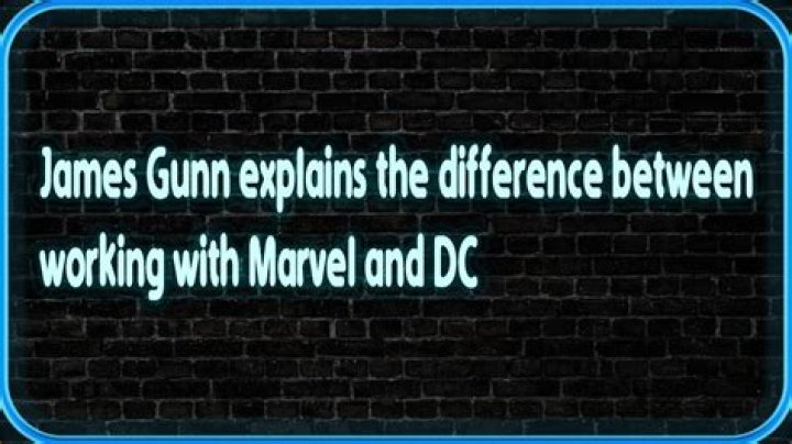 James Gunn Explains the Difference Between Working With Marvel and DC