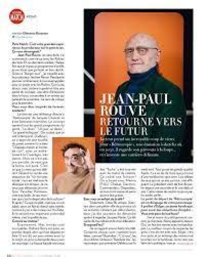 Jean Paul Rouve Maladie