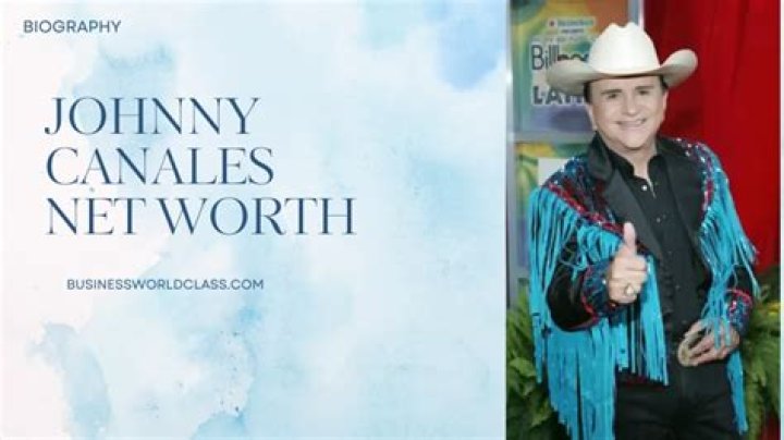 Johnny Canales Net Worth | Age, Height, Weight, Dating And More