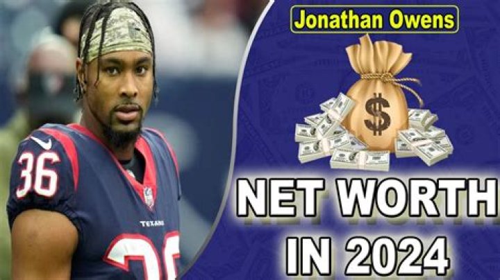 Jonathan Owens Net Worth 2024