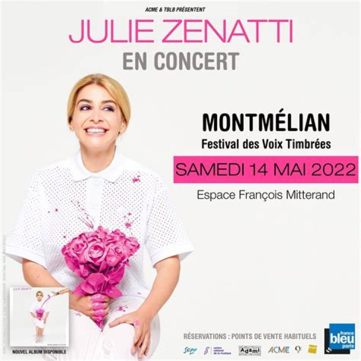 Julie Zenatti Taille