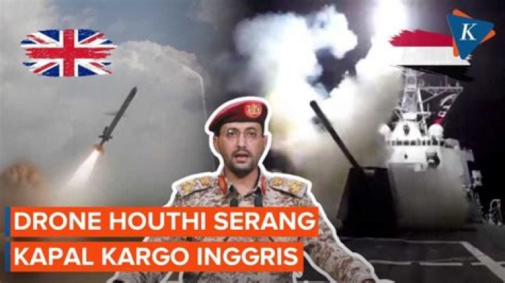 Kapal Kargo Inggris Rusak Diserang Drone di Lepas Pantai Yaman