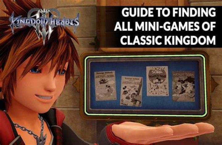Kingdom Hearts 3: How to Play Classic Kingdom Minigames