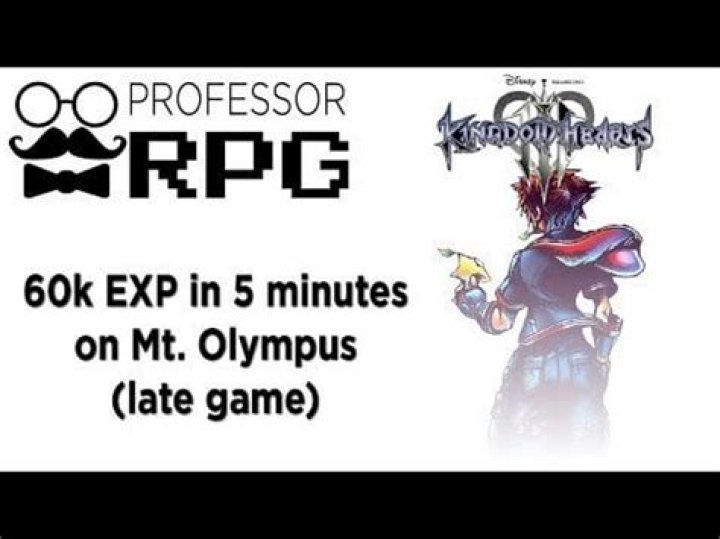 Kingdom Hearts 3 Level Grinding