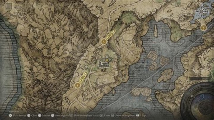 Kingsrealm Ruins Elden Ring location and sword