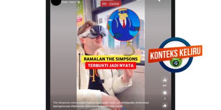 [KLARIFIKASI] The Simpsons Tidak Prediksi Apple Vision Pro pada 2015