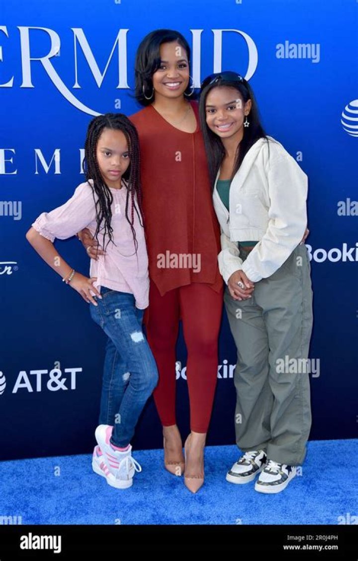 KYLA PRATT AND DAUGHTERS ATTEND ‘THE LITTLE MERMAID’ PREMIERE