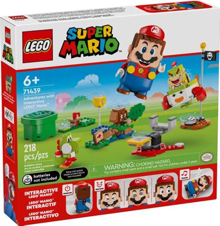Lego Super Mario set featuring Luigi releasing August 2020