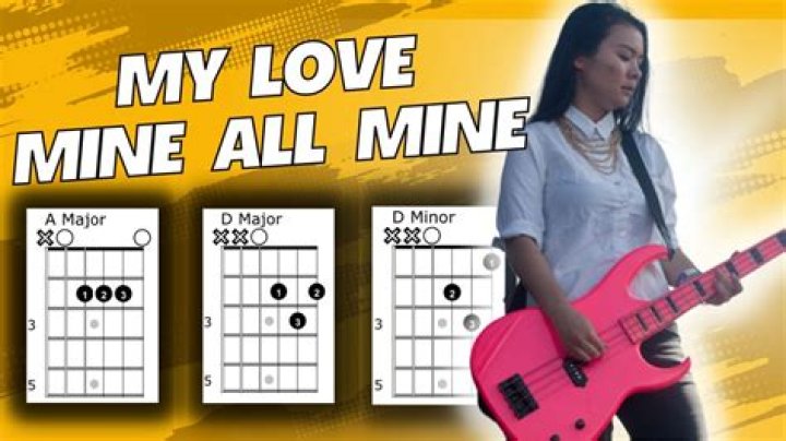 Lirik dan Chord Lagu My Love Mine All Mine