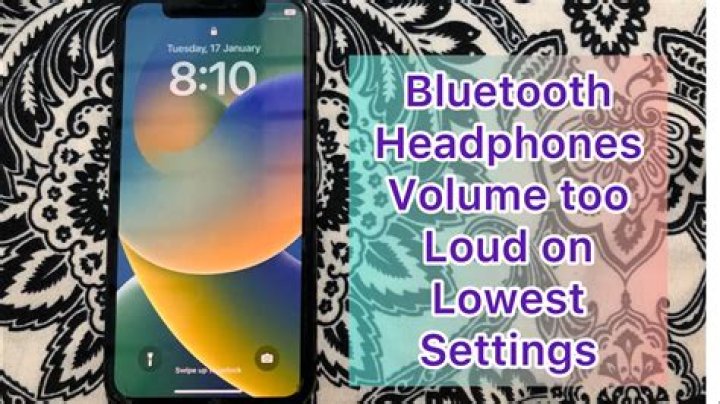 Loud Bluetooth headphones - Lowest setting is still too loud