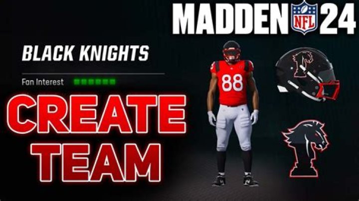 Madden 17: How to Create a Team