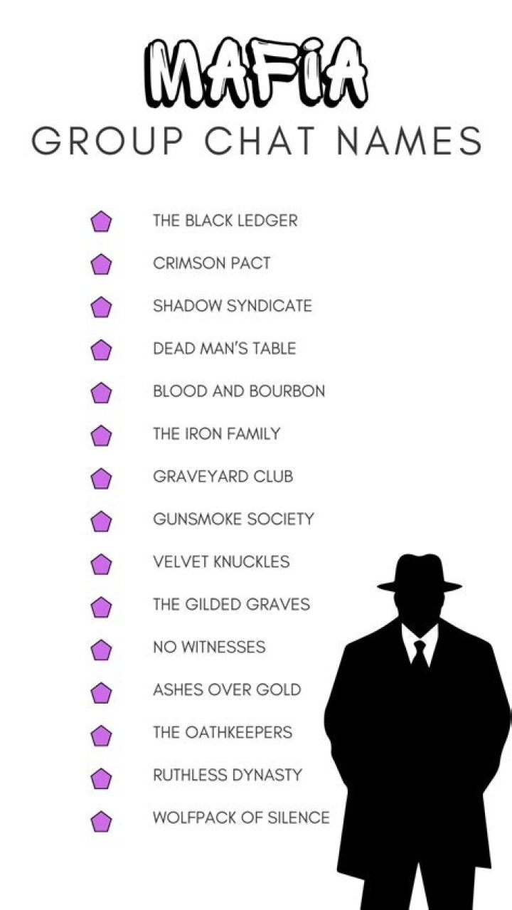Mafia Group Names: A Comprehensive Guide To The Underworld