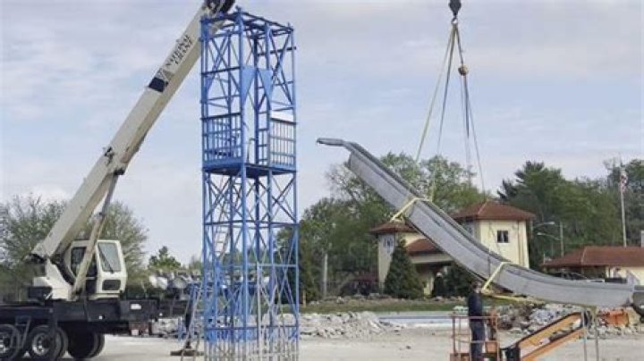 Man buys Coney Island water slide