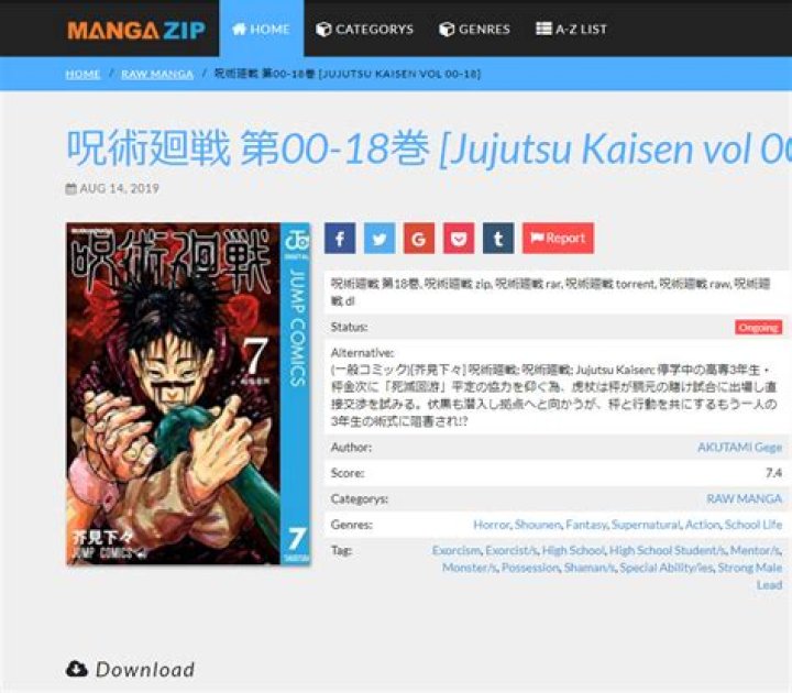 manga-zip.net login safely, analysis & comments