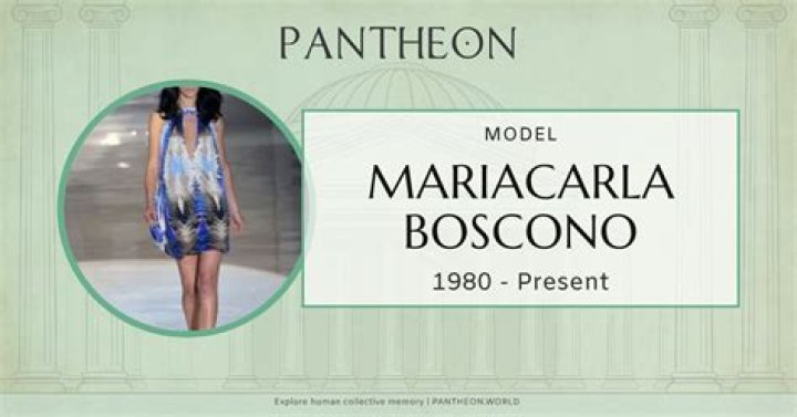 Mariacarla Boscono Biography