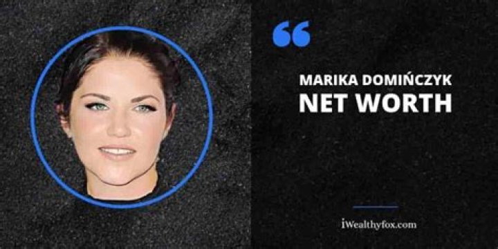 Marika Domińczyk Net Worth: A Comprehensive Insight Into Her Wealth